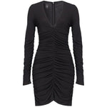 PINKO Black Nylon Dress PI-15744-XS