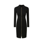 PINKO Black Viscose Dress PI-15745-IT38|XS