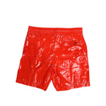 Dolce & Gabbana Red Nylon Drawstring Beachwear Shorts Swimwear