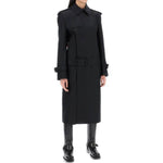 Burberry Blend Silk Trench Coat BU-8735293571284-42