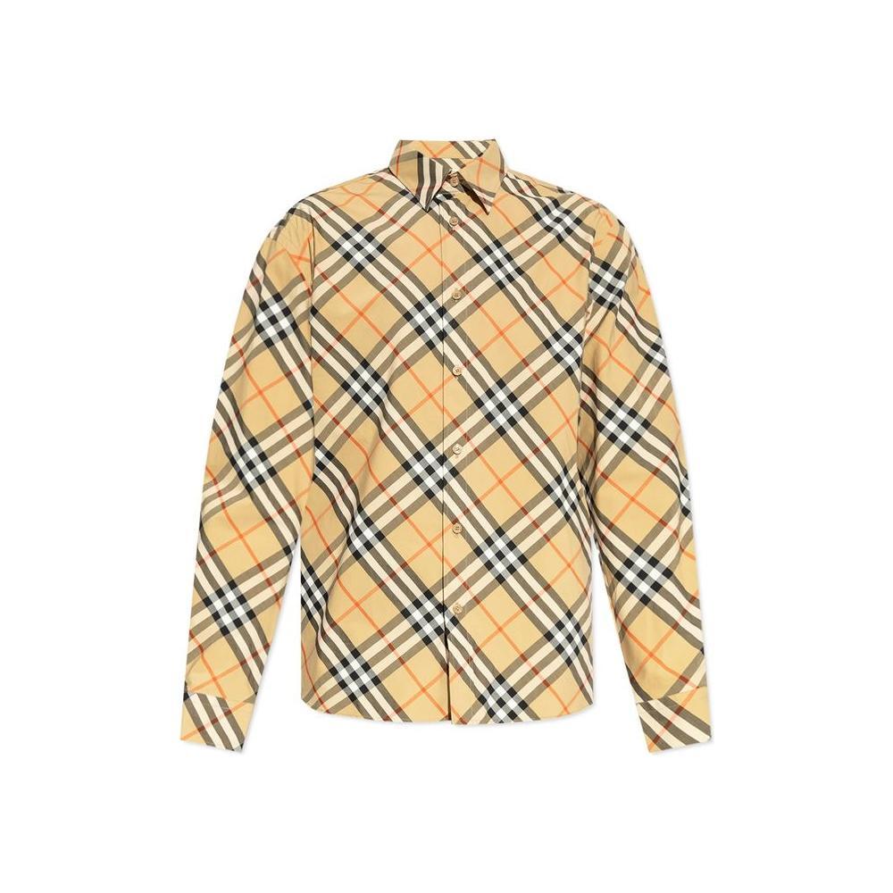 Burberry Checked Plaid Shirt BU-8776400896212-XL