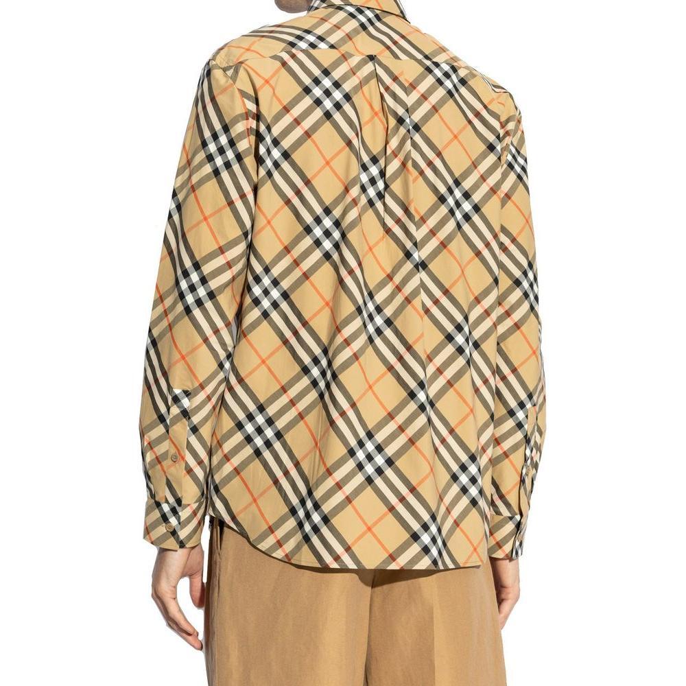 Burberry Checked Plaid Shirt BU-8776400896212-XL