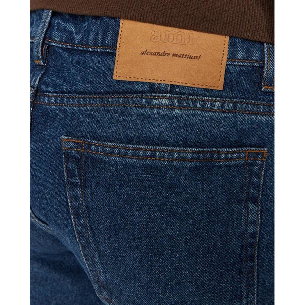 Ami Paris Cotton Denim Jeans AM-8776631222484-W31