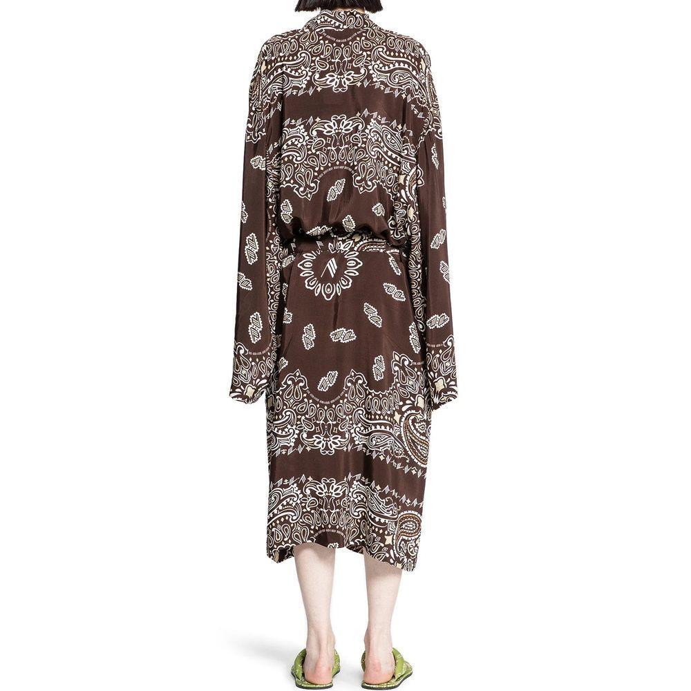 The Attico Printed Viscose Twill Kaftan Dress TH-8779512905940-40