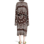 The Attico Printed Viscose Twill Kaftan Dress TH-8779512905940-40
