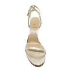 Valentino Garavani Valentino Leather Heel Sandals VA-8736609435860-EU40.5/US10.5
