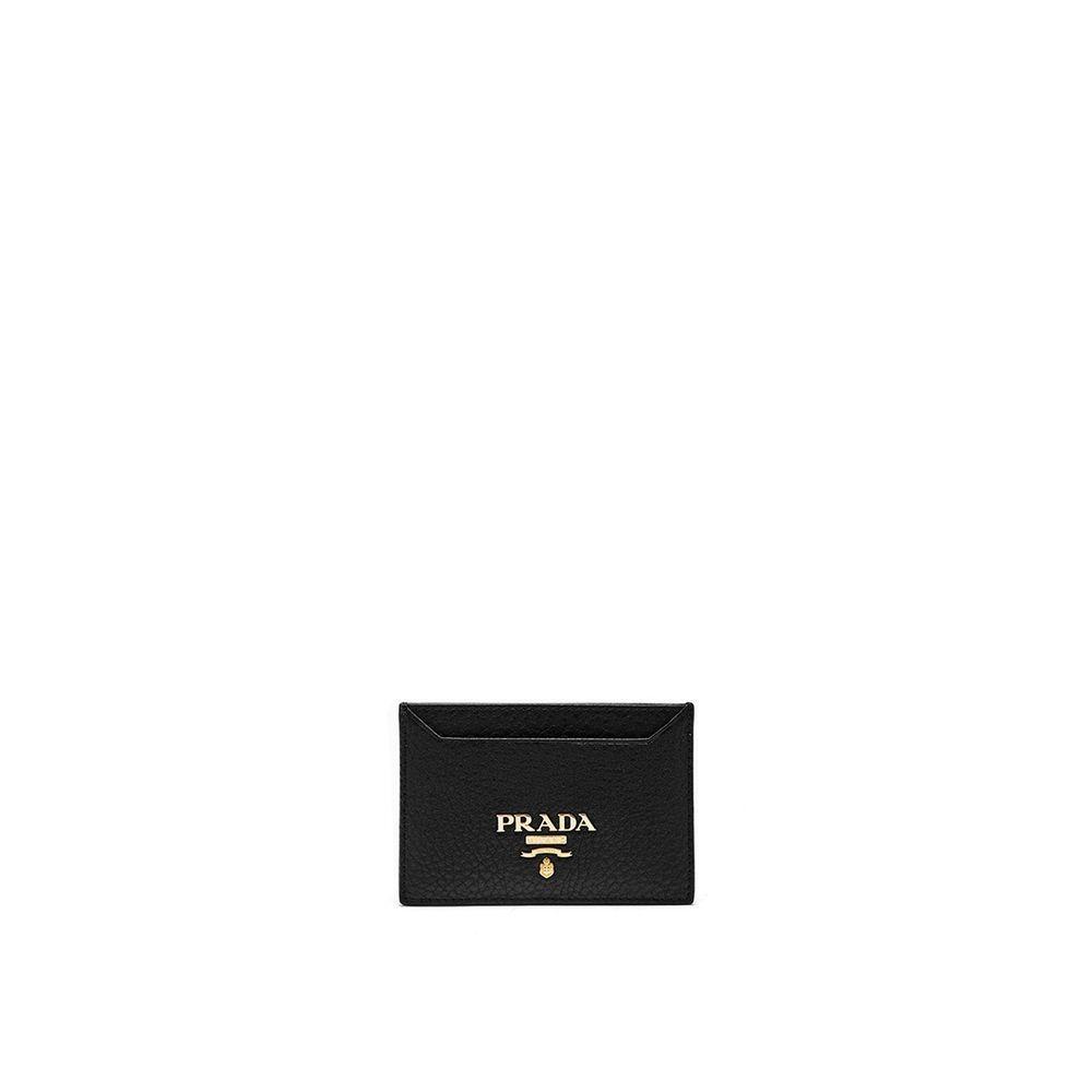 Prada Logo Leather Card Holder PR-8809424552148
