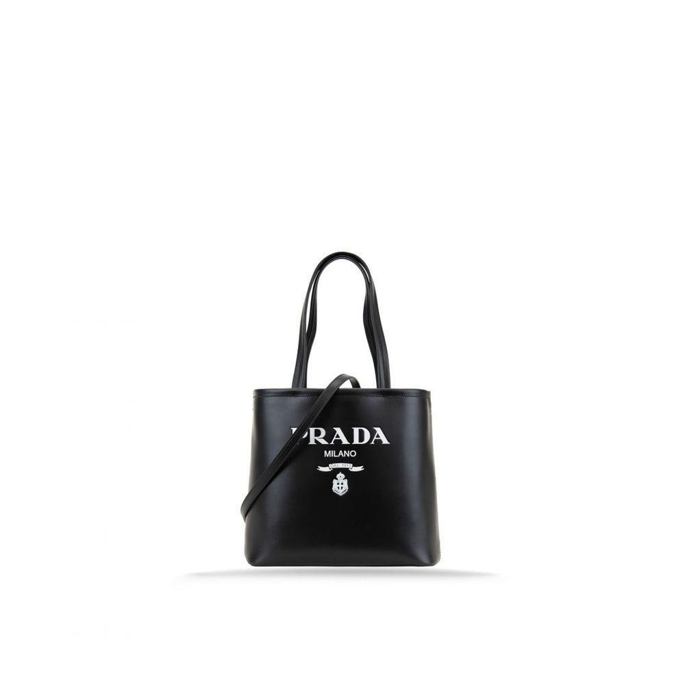Prada Logo Leather Tote bag PR-8809429532884