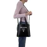 Prada Logo Leather Tote bag PR-8809429532884