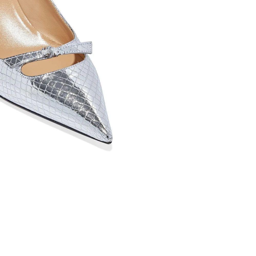 Sergio Rossi Isobel 045 Leather Pumps SE-8735589368020-EU35/US5