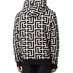 Balmain Monogrammed Hooded Sweatshirt BA-8736272744660-S