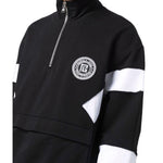 Balmain Circle Logo Cotton Sweatshirt BA-8736266485972-L