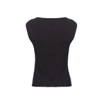 PINKO Black Viscose Tops & T-Shirt PI-15781-IT38|XS
