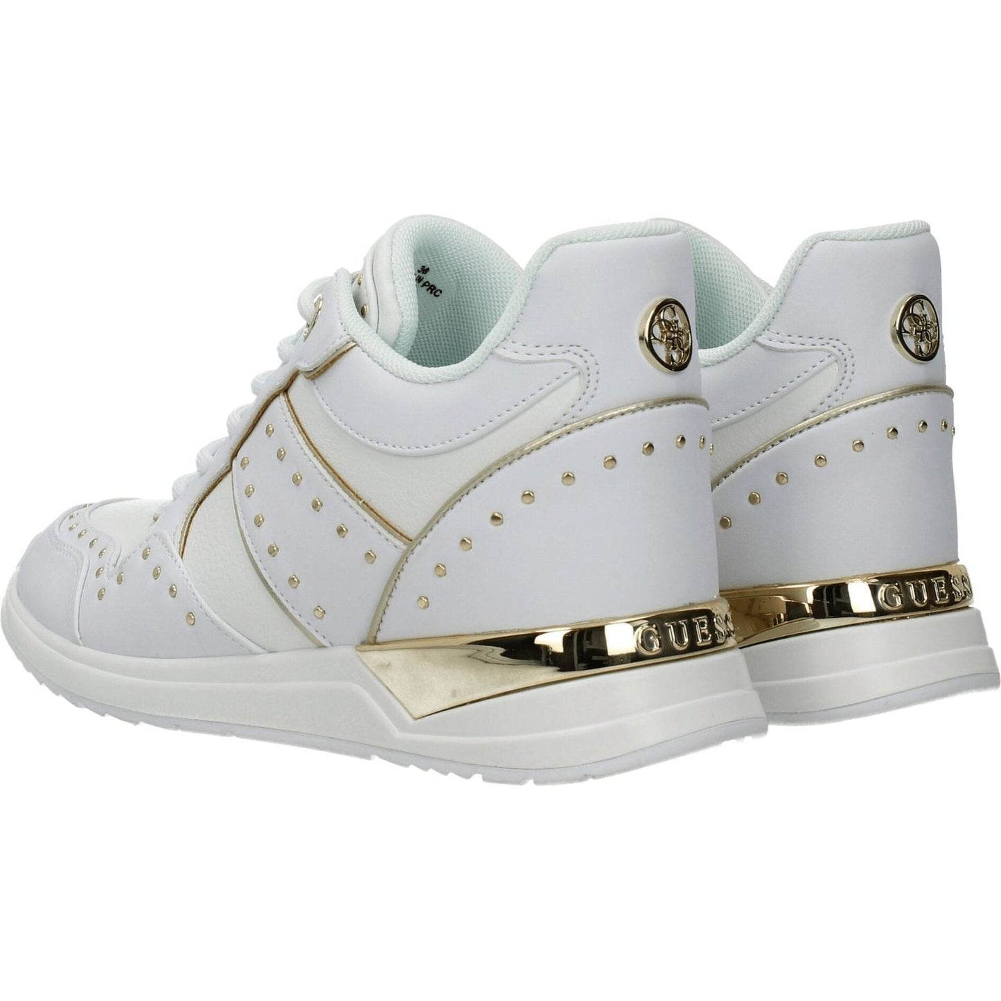Guess White Polyethylene Sneakers GU-8547142664457-EU39/US9