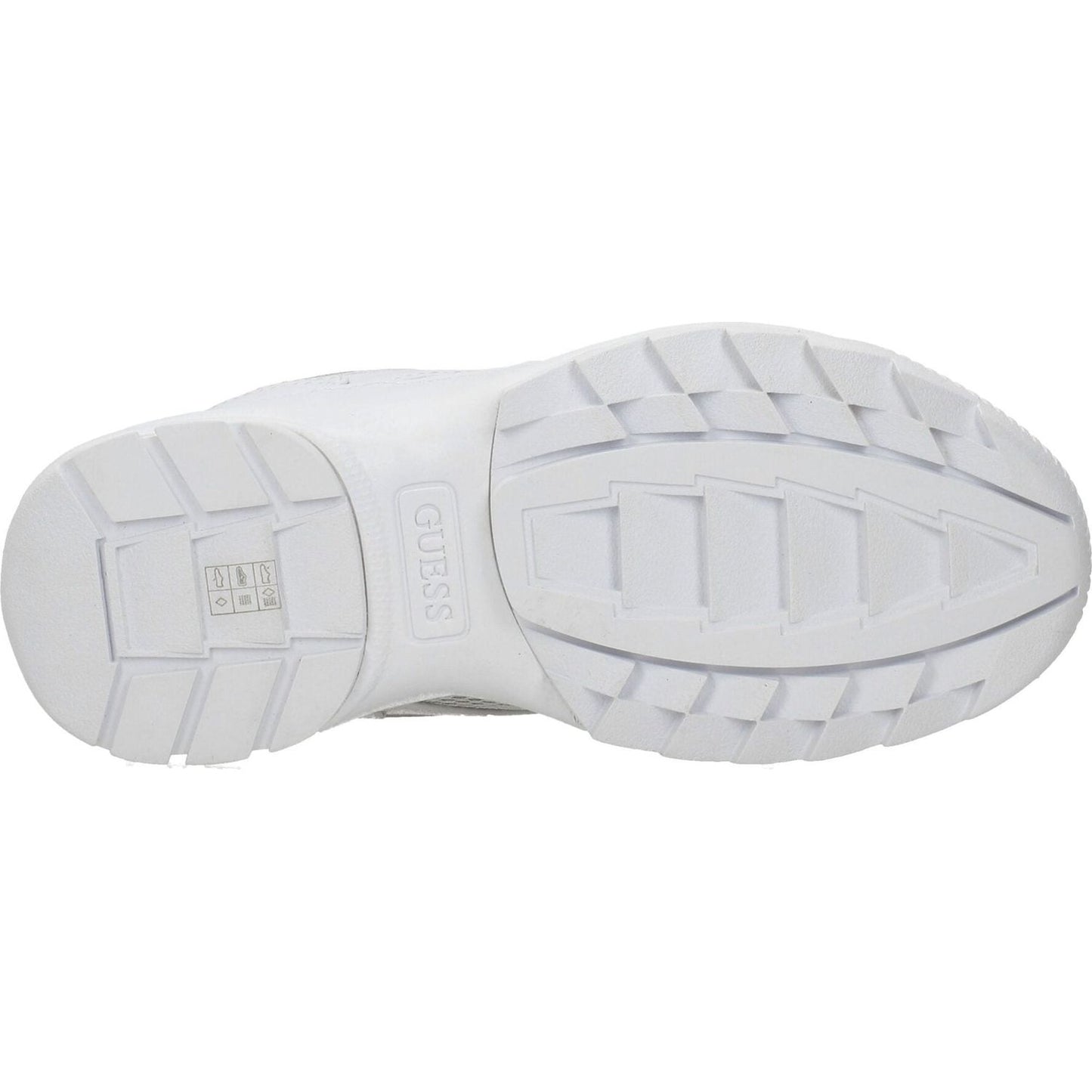 Guess White Polyethylene Chunky Sneakers GU-8547142762761-EU36/US6