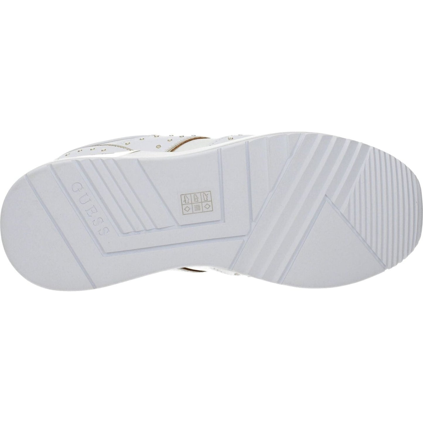 Guess White Polyethylene Sneakers GU-8547142664457-EU39/US9
