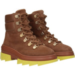 Stuart Weitzman Brown Leather Ankle Boots ST-8547258269961-EU38/US8