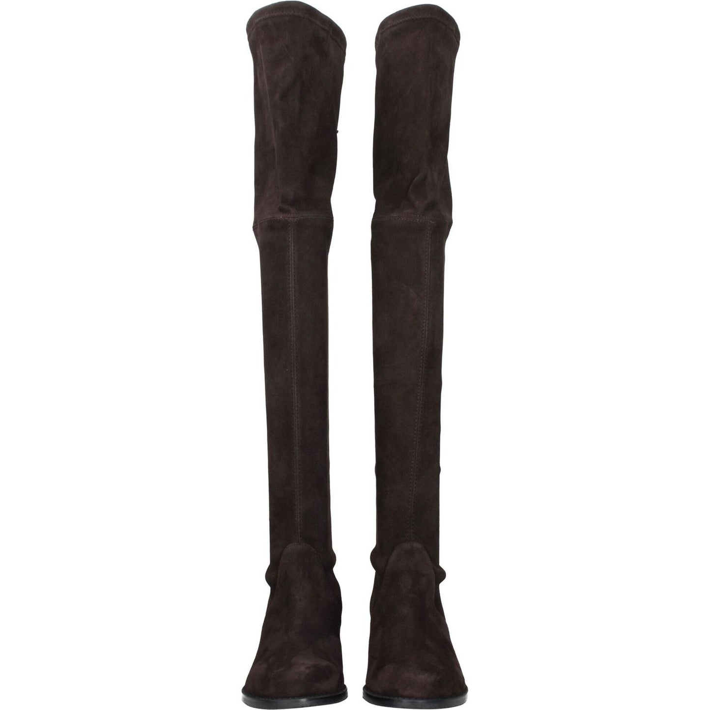 Stuart Weitzman Brown Leather Over The Knee ST-8547267674377-EU35/US5