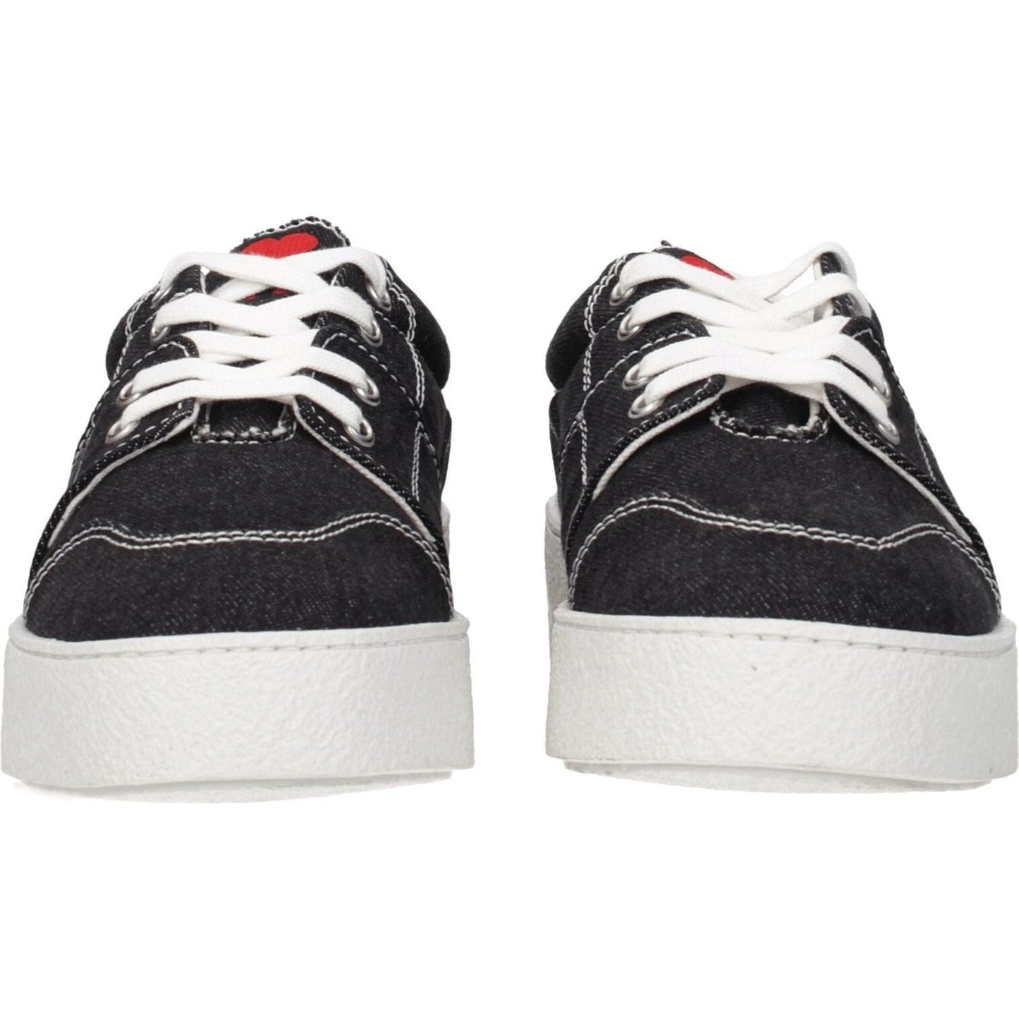 Ami Paris Black Fabric Low Tops AM-8547335241993-EU40/US7