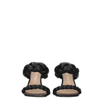 Stuart Weitzman Black Leather Stiletto Heels Sandals ST-8547354181897-EU37/US7