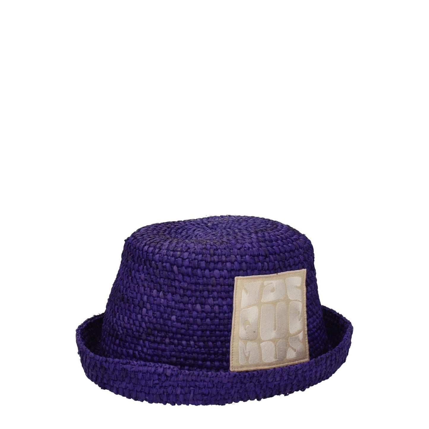 Jacquemus Purple Raffia Hats JA-8547396354313-56 CM|XS