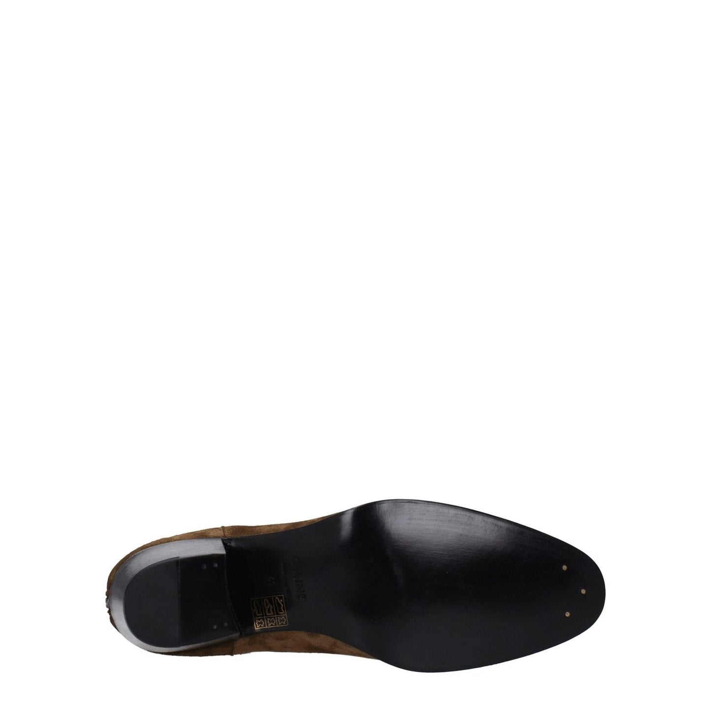 Celine Brown Leather Ankle Boots CE-8547413819657-EU41/US8