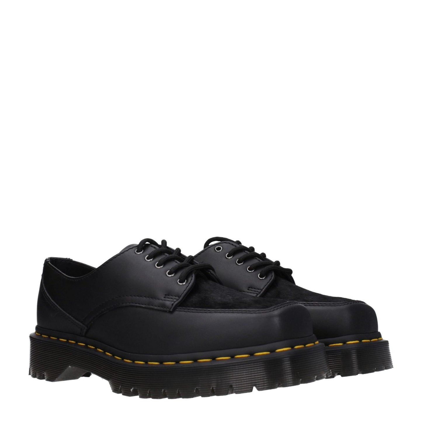 Dr. Martens Black Leather Oxfords And Derbies DR-8547455893769-EU43/US10
