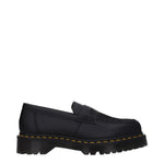 Dr. Martens Black Leather Slip-On Loafers DR-8547456024841-EU40/US7