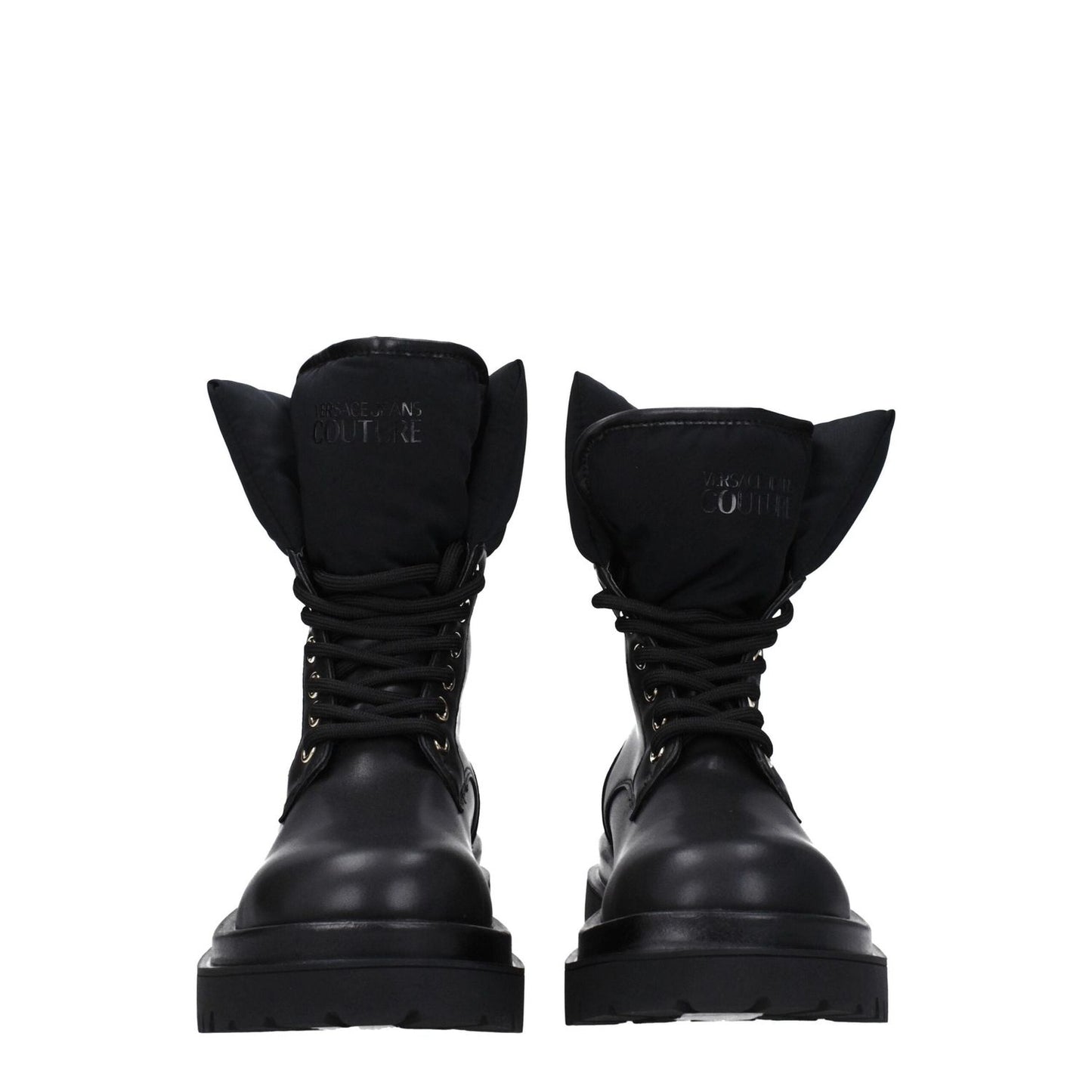 Versace Jeans Black Polyethylene Ankle Boots VE-8547457302793-EU36/US6