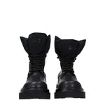 Versace Jeans Black Polyethylene Ankle Boots VE-8547457302793-EU36/US6