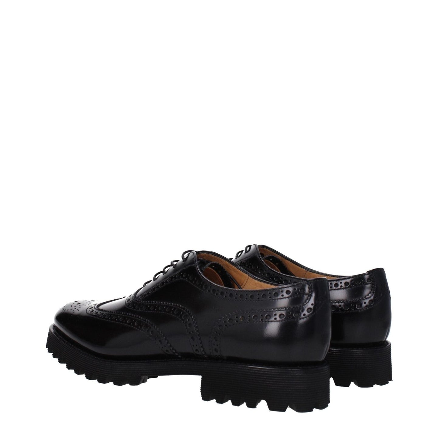 Church's Black Leather Oxfords And Derbies CH-8597882208521-EU40/US10