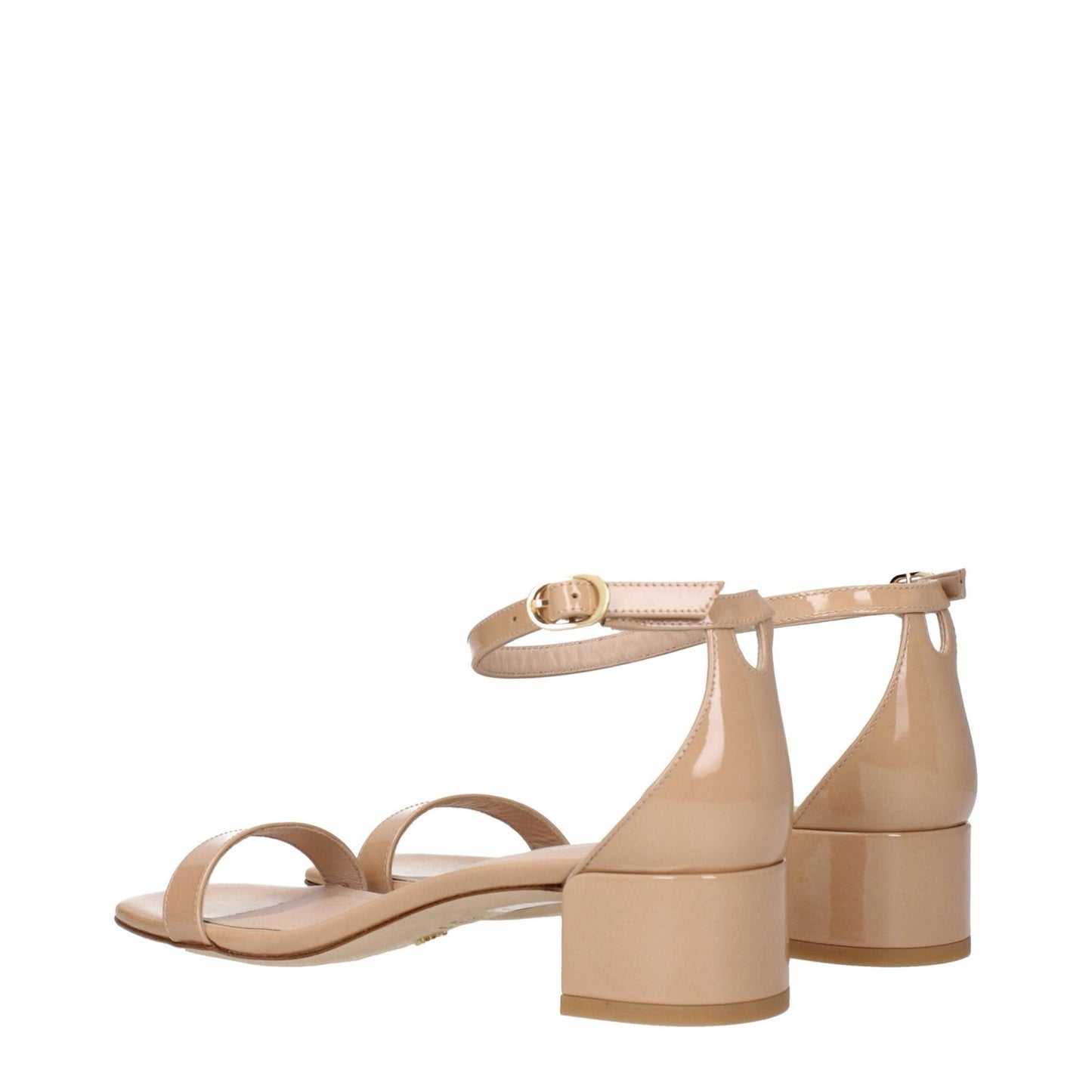 Stuart Weitzman Pink Leather Flat Sandals ST-9250405384457-EU36/US6
