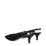Isabel Marant Black Fabric Mid Heel Pumps IS-9256160493833-EU36/US6
