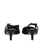 Isabel Marant Black Fabric Mid Heel Pumps IS-9256160493833-EU36/US6