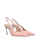Casadei Pink Leather High Heel Pumps CA-9277657776393-EU40/US10
