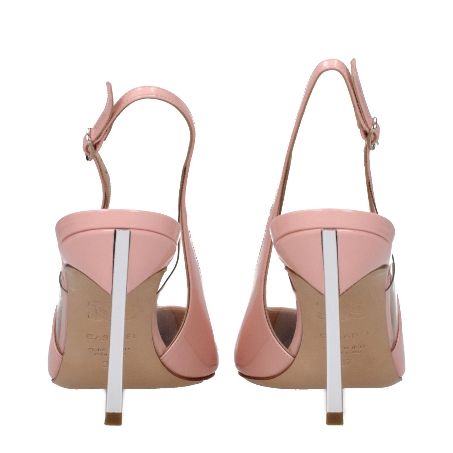 Casadei Pink Leather High Heel Pumps CA-9277657776393-EU40/US10