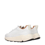 Buttero White Leather Chunky Sneakers BU-9288756592905-EU39/US6