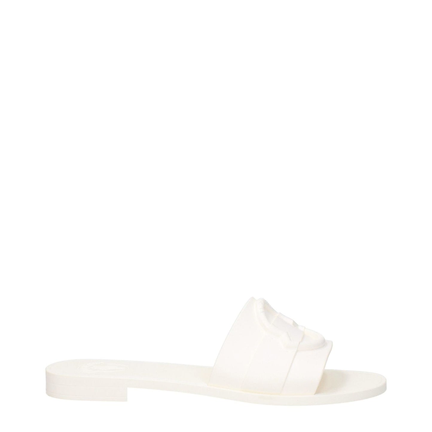 Moncler White Cotton Slippers Sandals MO-9293517127945-EU40/US10