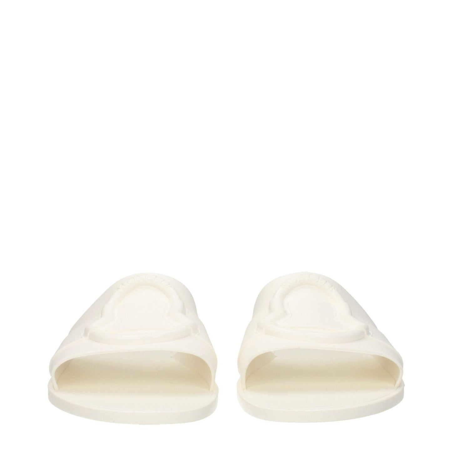 Moncler White Cotton Slippers Sandals MO-9293517127945-EU40/US10