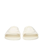 Moncler White Cotton Slippers Sandals MO-9293517127945-EU40/US10