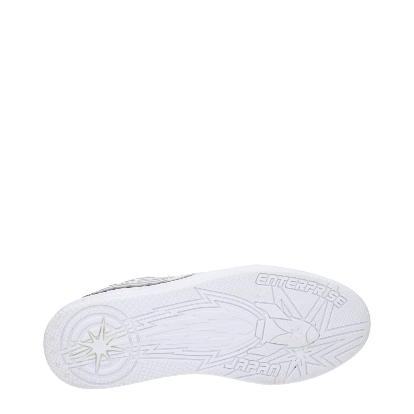 Enterprise Japan White Leather Athletic Sneakers EN-9301467169033-EU41/US8