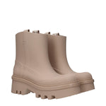 Chloé Pink Cotton Ankle Boots CH-9492840186121-EU37/US7