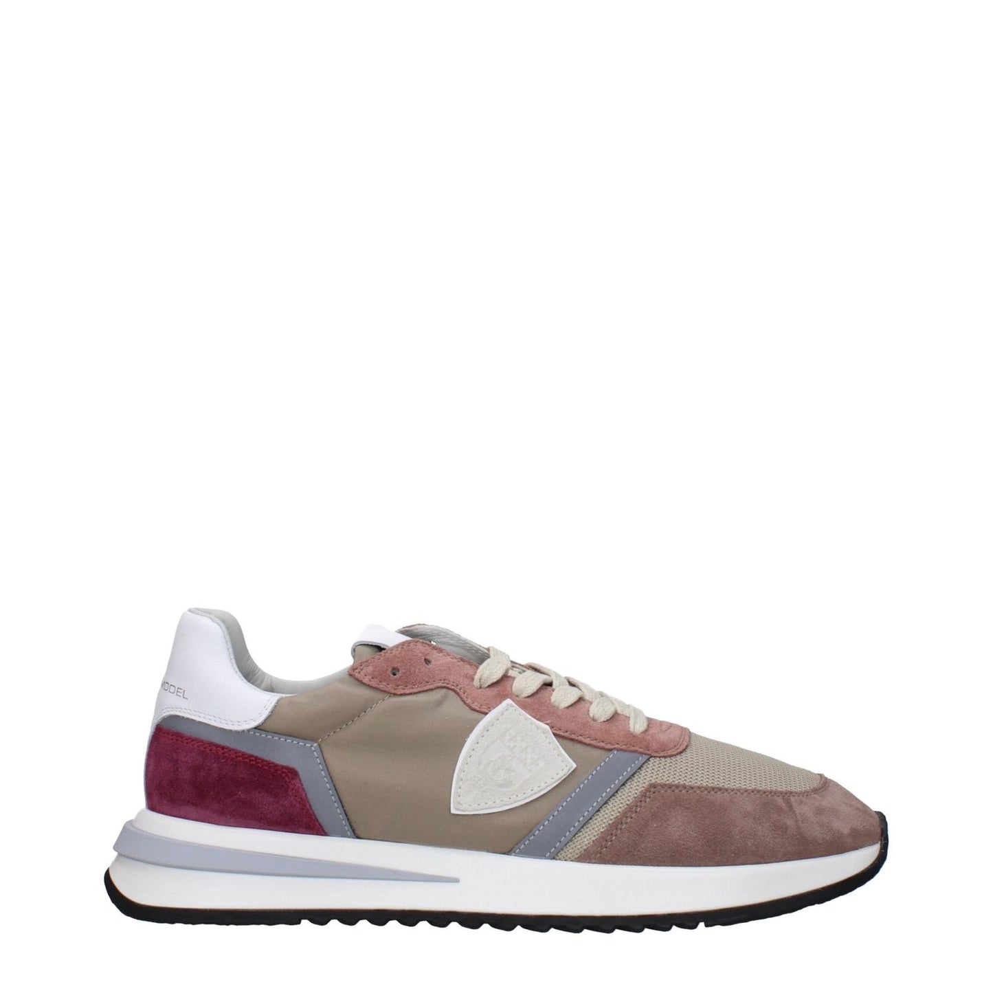 Philippe Model Beige Fabric Low Tops PH-15086918566153-EU42/US9