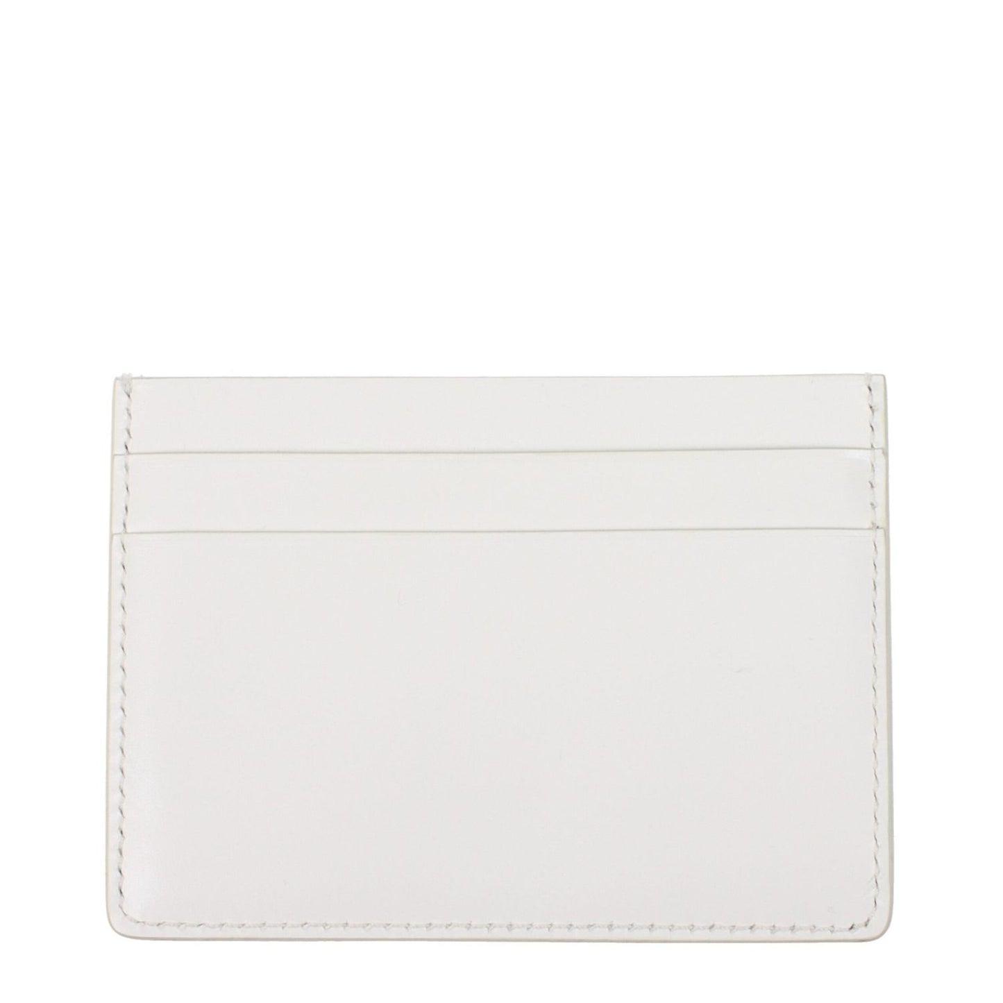Jil Sander White Leather Cardholders