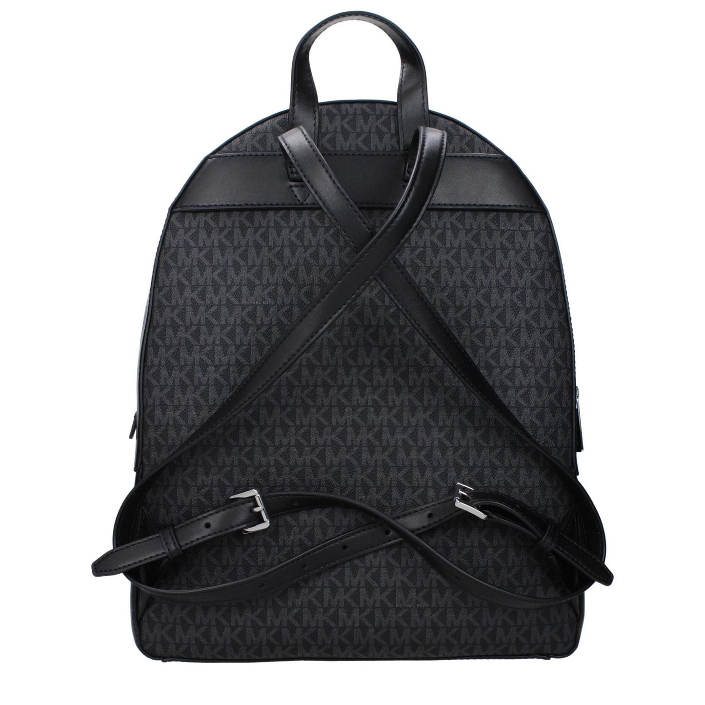 Michael Kors Black Fabric Backpacks MI15159100965129BT