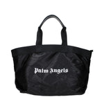 Palm Angels Black Fabric Shoulder Bags PA15186207047945BT