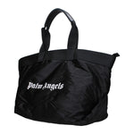 Palm Angels Black Fabric Shoulder Bags PA15186207047945BT