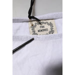 PINK MEMORIES White Cotton Short Sleeves Round Neck Blouse Top TSH90639-40