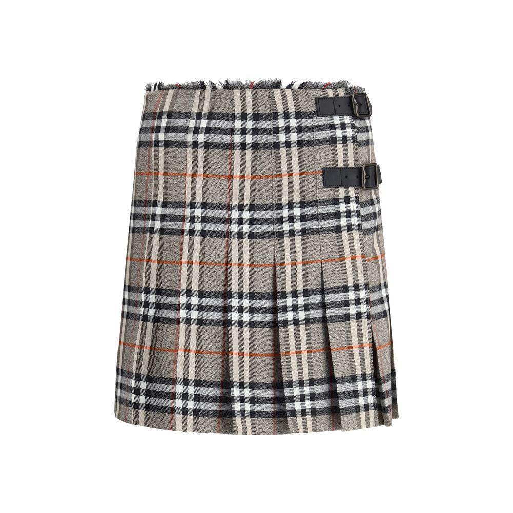 Burberry Check Archive wool Miniskirt BU-8113042C3142-6