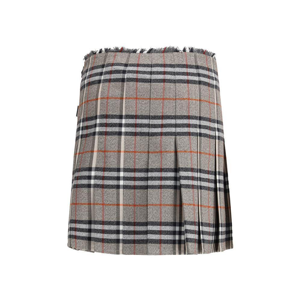 Burberry Check Archive wool Miniskirt BU-8113042C3142-6